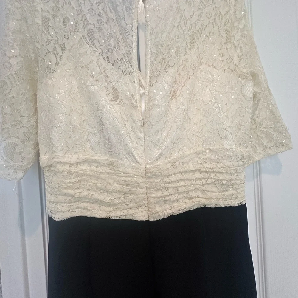 JS collection white and black dress size 14 - Picture 5 of 6